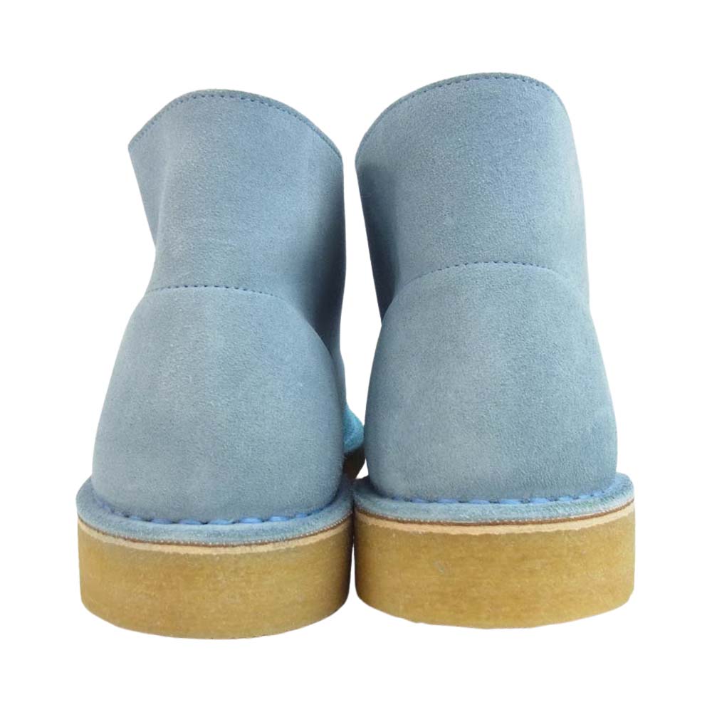 Levi's リーバイス × CLARKS クラークス DeserT boot デザート ブーツ ライトブルー系 US10 1/2【極上美品】【中古】