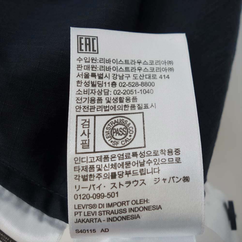 WHITE MOUNTAINEERING ホワイトマウンテニアリング 17937-0003 × LEVI'S made&crafted リーバイス メイドアンドクラフテッド ナイロン デニム 切替 コート インディゴブルー系 M【中古】