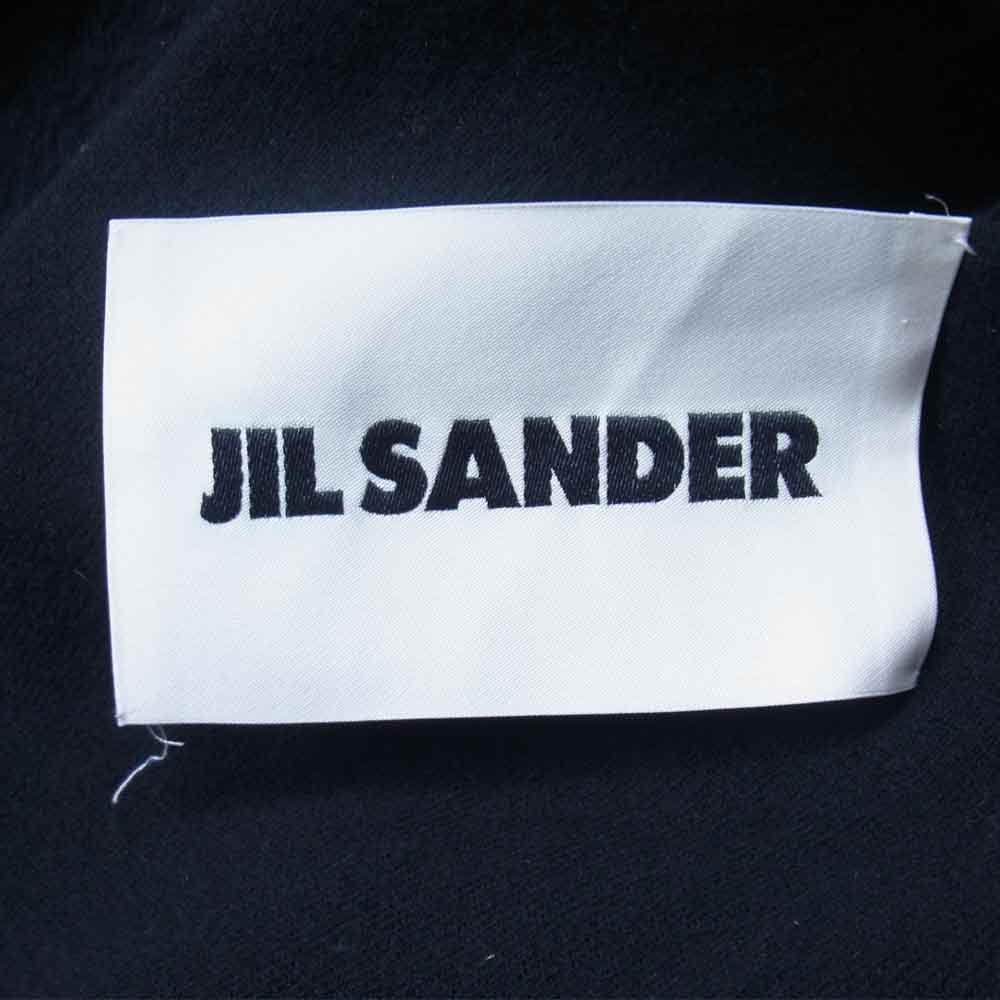 JIL SANDER ジルサンダー JSWP754351 WPY2002892 国内正規品 イタリア製 右開き ノースリーブ アシンメトリー ウール ワンピース ブラック系 XS【中古】