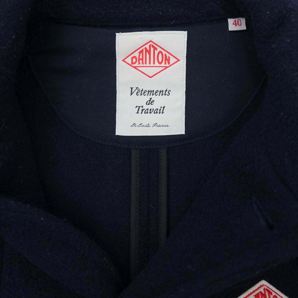 Danton ダントン 18AW 18A-SL-001 WOOL MOSSER JACKET ウール モッサ ジャケット クルミボタン ダークネイビー系【中古】