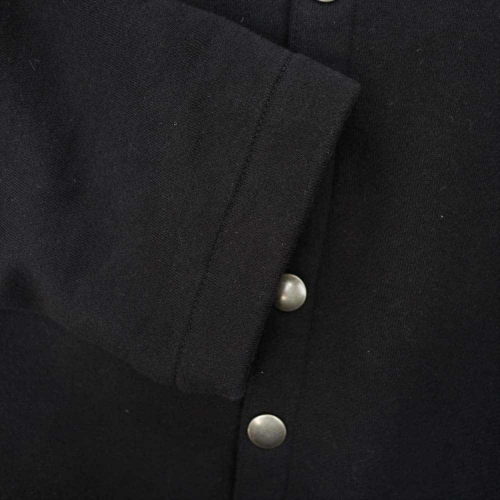 agnes b. アニエスベー EU26M001 homme M001 CARDIGAN コンプレッション スナップ カーディガン ブラック系 2【中古】