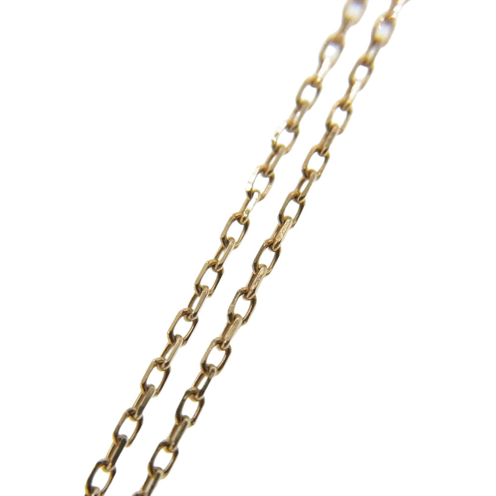 ヨンドシー K18 3Pダイヤモンド ネックレス ゴールド系【中古】