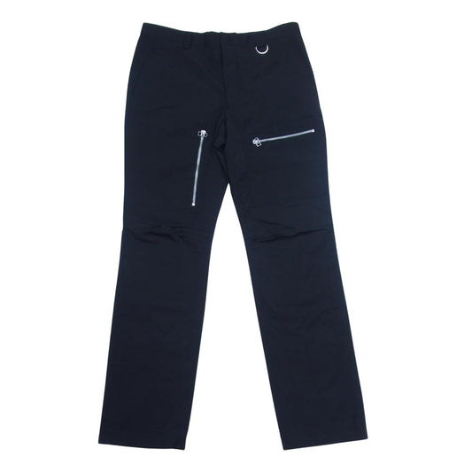 JOHN LAWRENCE SULLIVAN ジョンローレンスサリバン 2B010-0221-18 ZIP POCKET PANTS ジップ ポケット パンツ ブラック系 46【中古】