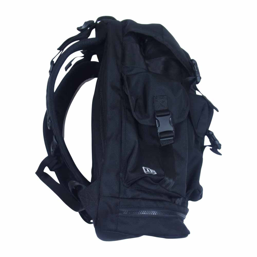 Yohji Yamamoto ヨウジヤマモト POUR HOMME NEW ERA 20AW UTILITY 4P PACK YY LPATCH Dog & Chain HR-I49-974 プールオム ニューエラ 裏地ブルドッグチェーン バックパック ブラック系【中古】