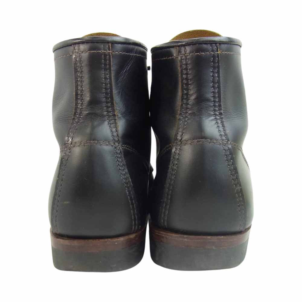 RED WING レッドウィング 9060 BECKMAN FLATBOX 茶芯 ベックマン フラットボックス ブーツ ブラック系 US9【中古】