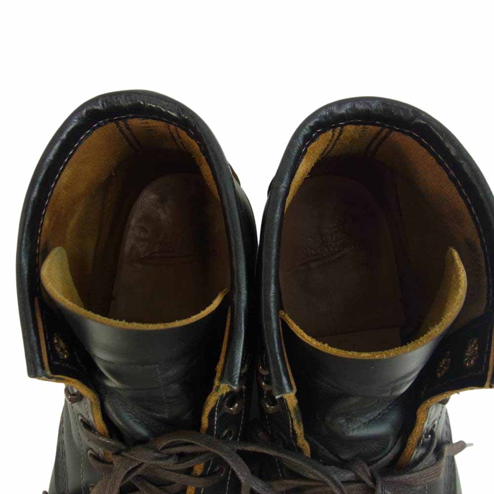 RED WING レッドウィング 9060 BECKMAN FLATBOX 茶芯 ベックマン フラットボックス ブーツ ブラック系 US9【中古】