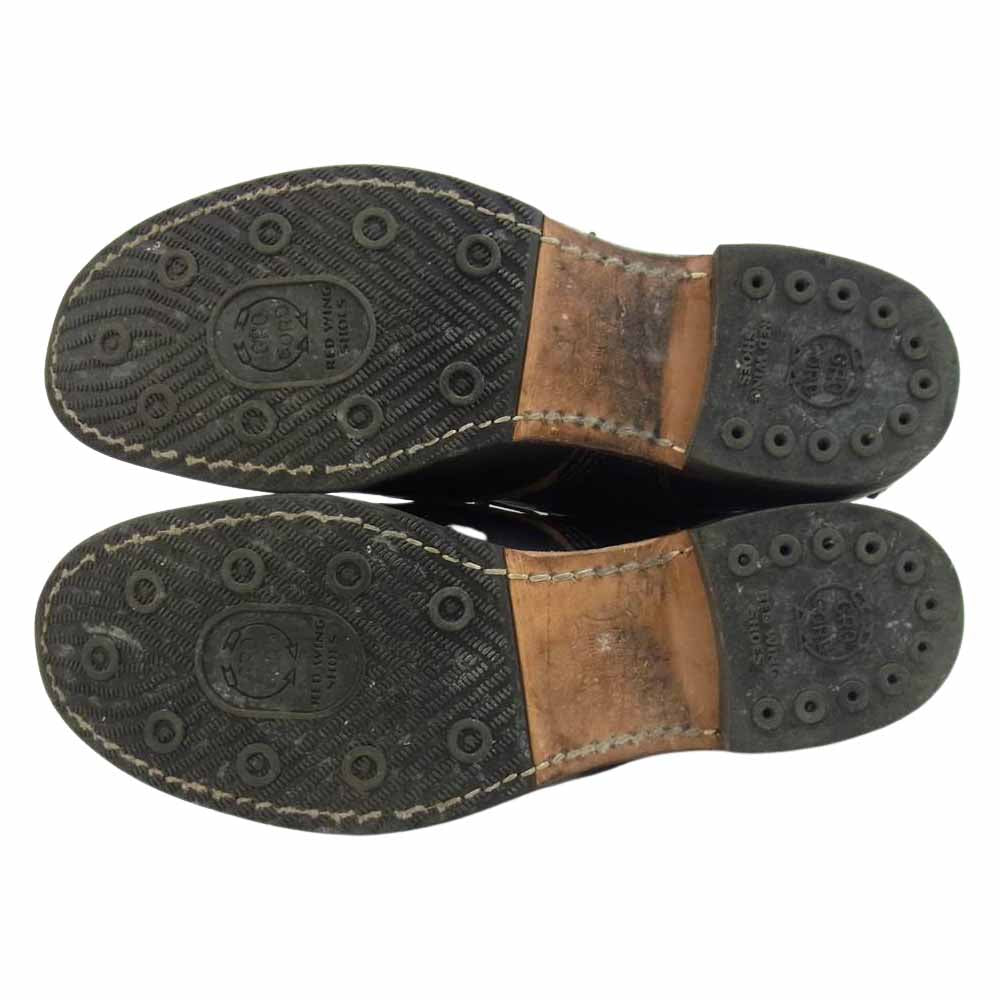 RED WING レッドウィング 9060 BECKMAN FLATBOX 茶芯 ベックマン フラットボックス ブーツ ブラック系 US9【中古】