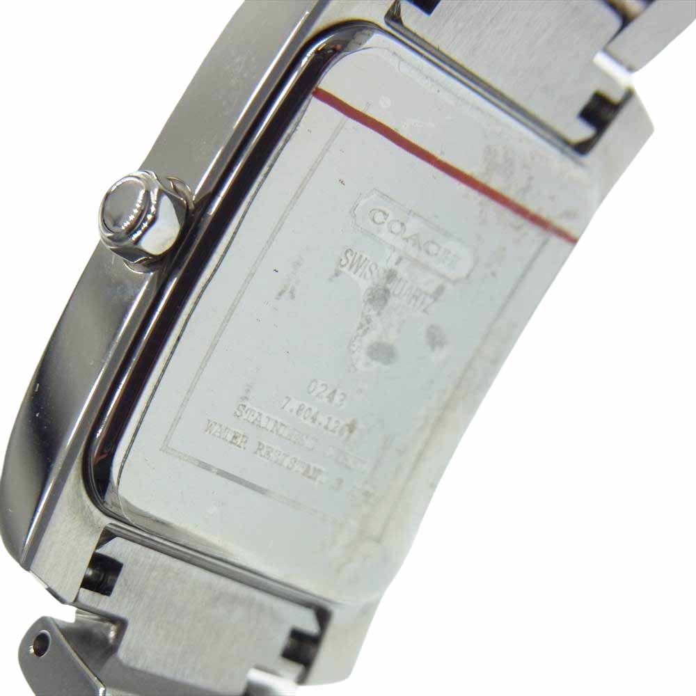 COACH コーチ 243 クォーツ リストウォッチ シルバー系【中古】