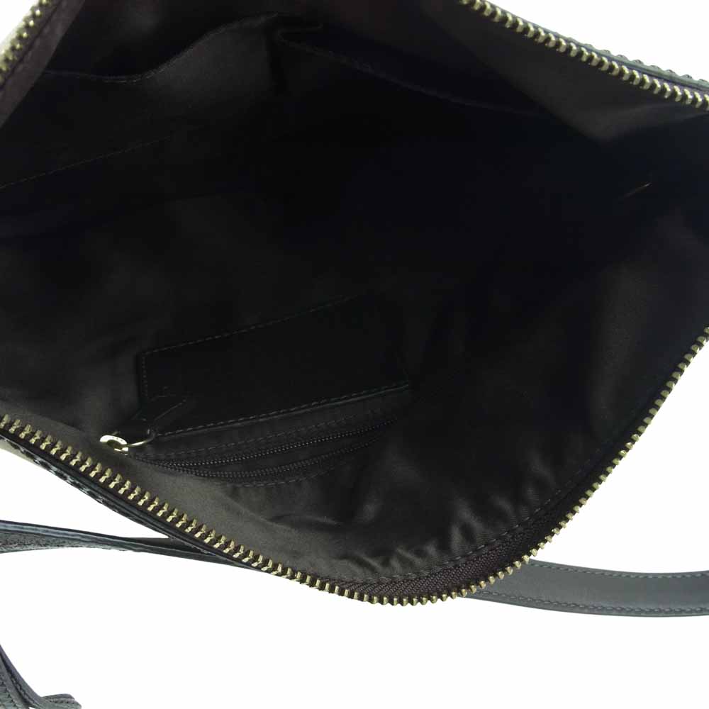 COACH コーチ 12825 シグネチャー 2way ショルダー バッグ ベージュ系 ダークブラウン系【中古】