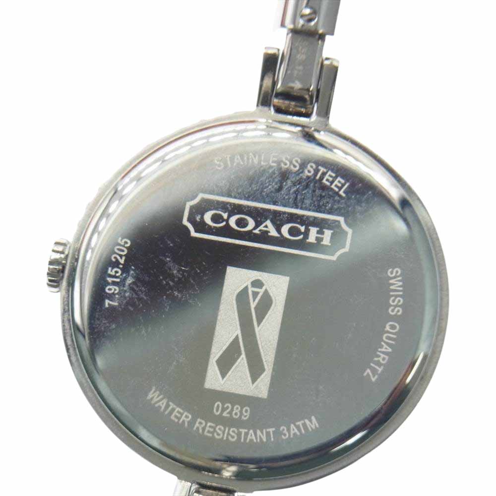 COACH コーチ 0289 チェンジベゼル 時計 ピンク系【中古】