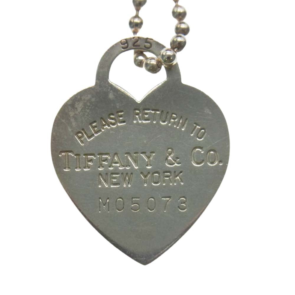 TIFFANY&Co. ティファニー リターントゥ ハート ネックレス シルバー系【中古】