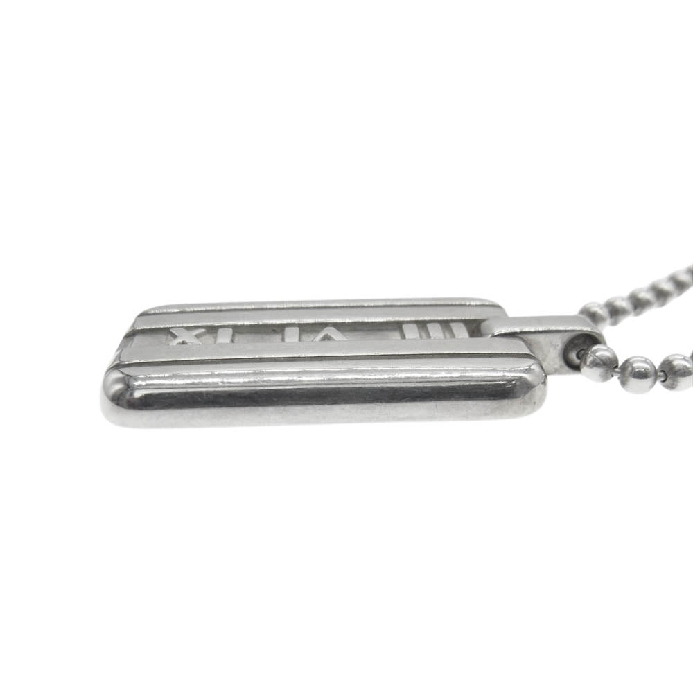 TIFFANY&Co. ティファニー アトラス プレート ネックレス シルバー系【中古】