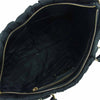 PRADA プラダ BN1407 TESSUTO GAUFRE ギャザー 2way ショルダー ハンド バッグ ブラック系【美品】【中古】