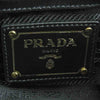 PRADA プラダ BN1407 TESSUTO GAUFRE ギャザー 2way ショルダー ハンド バッグ ブラック系【美品】【中古】