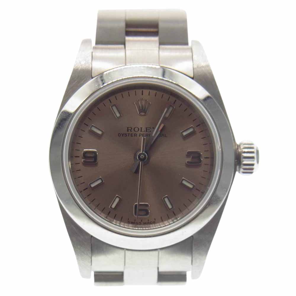 ROLEX ロレックス 76080 オイスターパーペチュアル K番 シルバー系【中古】