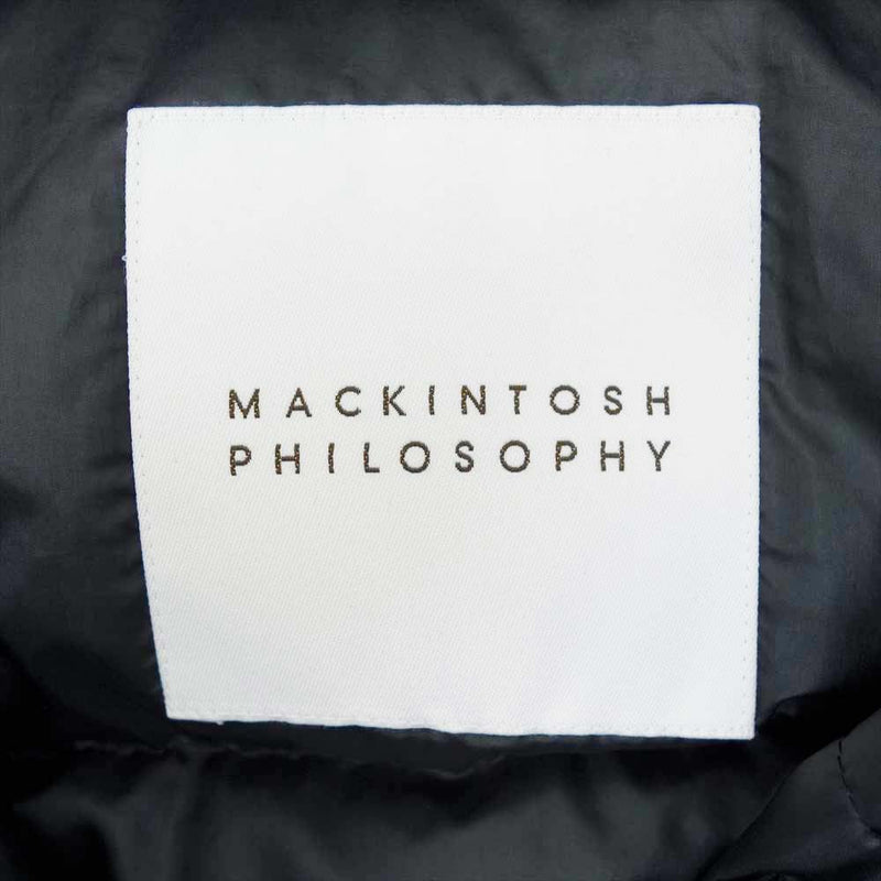 Mackintosh マッキントッシュ PHILOSOPHY H1F36-841-29 ウール ダウンジャケット ダークネイビー系 38【中古】