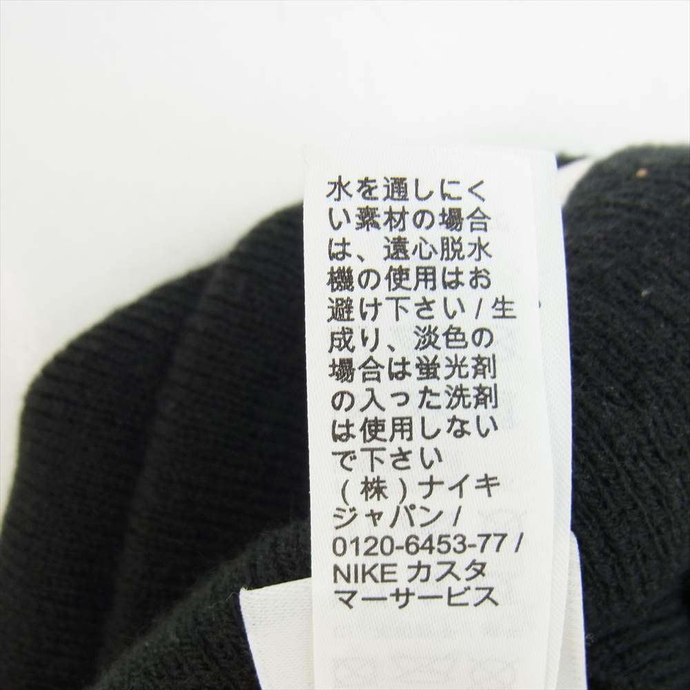 NIKE ナイキ × STUSSY CV8961-011 Cuffed Beanie ニットキャップ ビーニー ブラック系【中古】