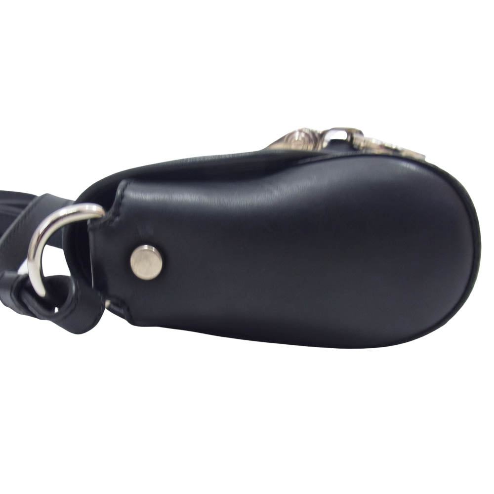 GIVENCHY ジバンシィ Lambskin Obsedia Shoulder Bag ラムスキン オブゼディア レザー ショルダー バッグ ブラック系【中古】