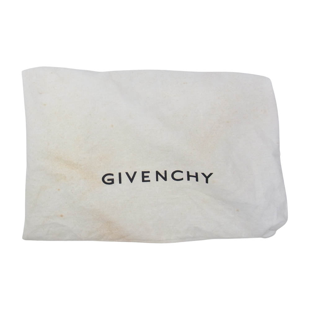 GIVENCHY ジバンシィ Lambskin Obsedia Shoulder Bag ラムスキン オブゼディア レザー ショルダー バッグ ブラック系【中古】