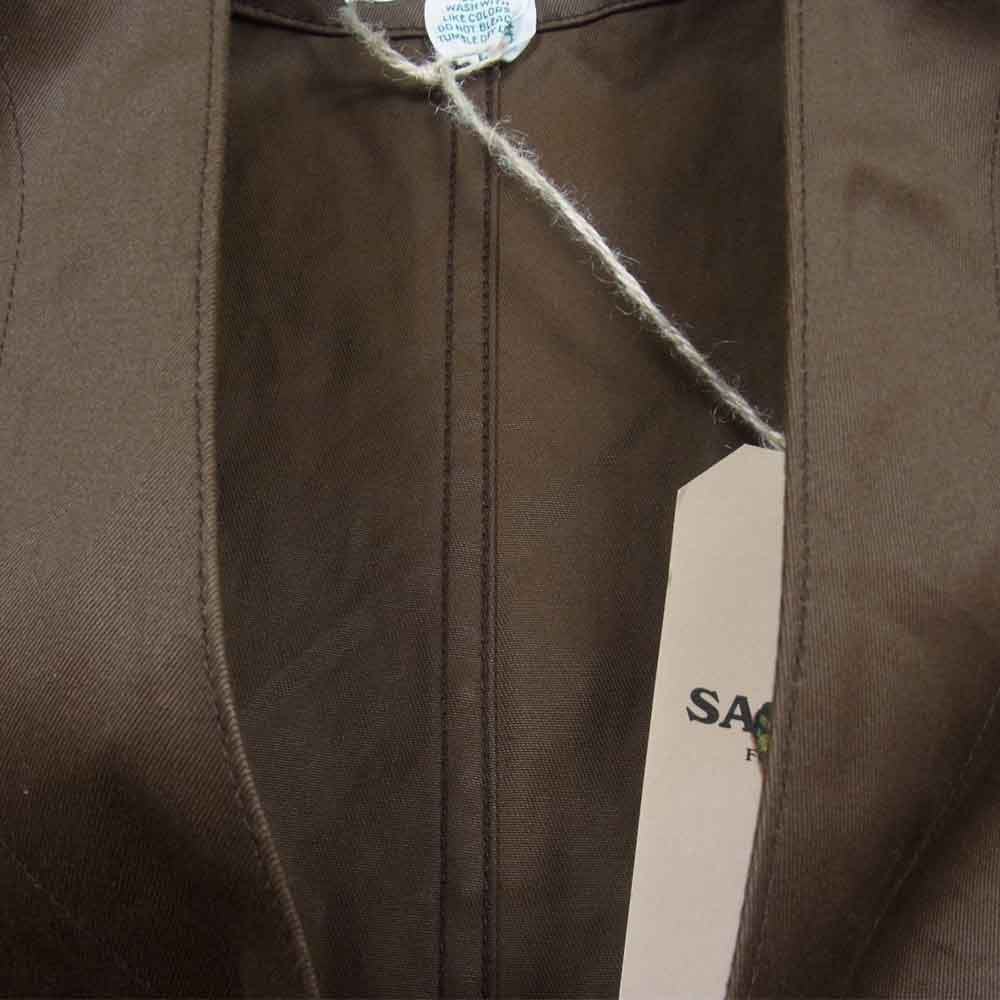 SASAFRAS ササフラス SF-191500 LANDSCAPER VEST ランドスケーパー ベスト ブラウン系 L【新古品】【未使用】【中古】