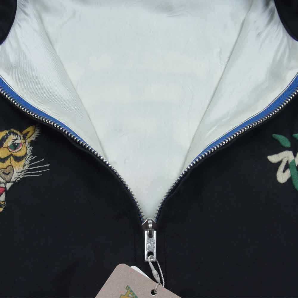 TAILOR TOYO テイラー東洋 TT15023 60年モデル復刻 Vietnam Jacket VIETNAM MAP ベトナム ジャケット ベトジャン ブラック系 XL【新古品】【未使用】【中古】