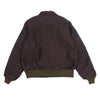 Buzz Rickson's バズリクソンズ BR14934 AVIATION ASSOCIATES JUNGLE CLOTH A-2 フライトジャケット ダークブラウン系 40【新古品】【未使用】【中古】