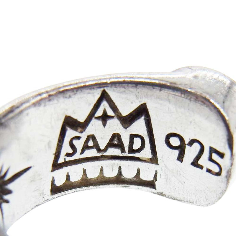 SAAD サード 石付き リング 15号【中古】