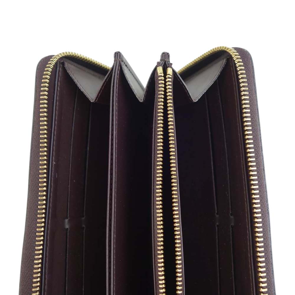 LOUIS VUITTON ルイ・ヴィトン M93522 ヴェルニ ジッピーウォレット アマラント パープル系【中古】