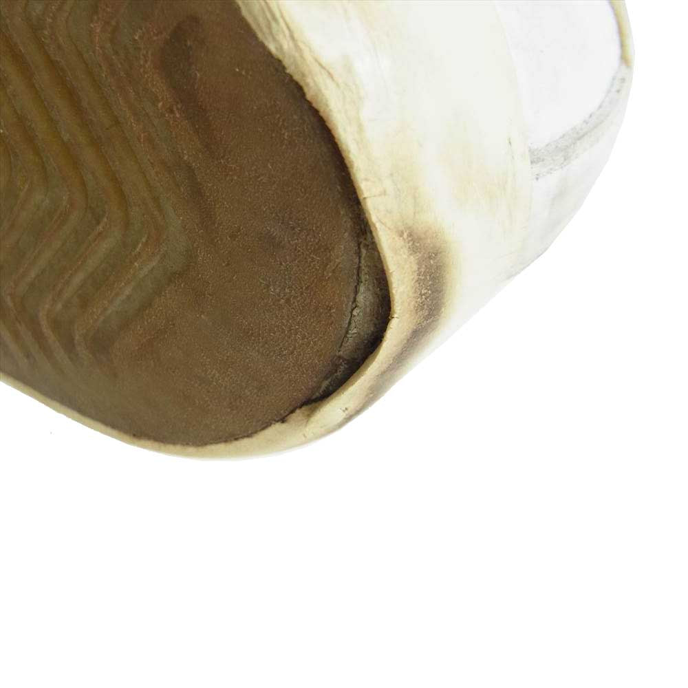フィリップモデル レザー ローカット スニーカー シューズ ホワイト系 41【中古】