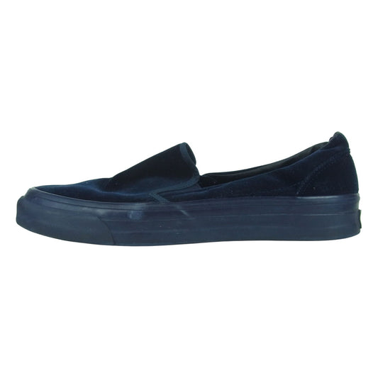WTAPS ダブルタップス 151MSDT-FW03 SHOES COTTON VELVETEEN SLIP ON スリッポン シューズ ダークネイビー系 US8【中古】