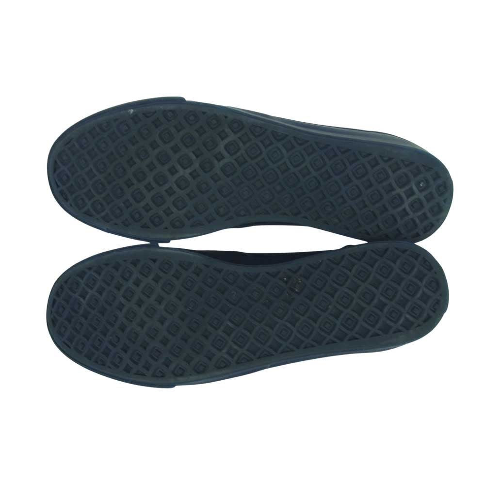 WTAPS ダブルタップス 151MSDT-FW03 SHOES COTTON VELVETEEN SLIP ON スリッポン シューズ ダークネイビー系 US8【中古】