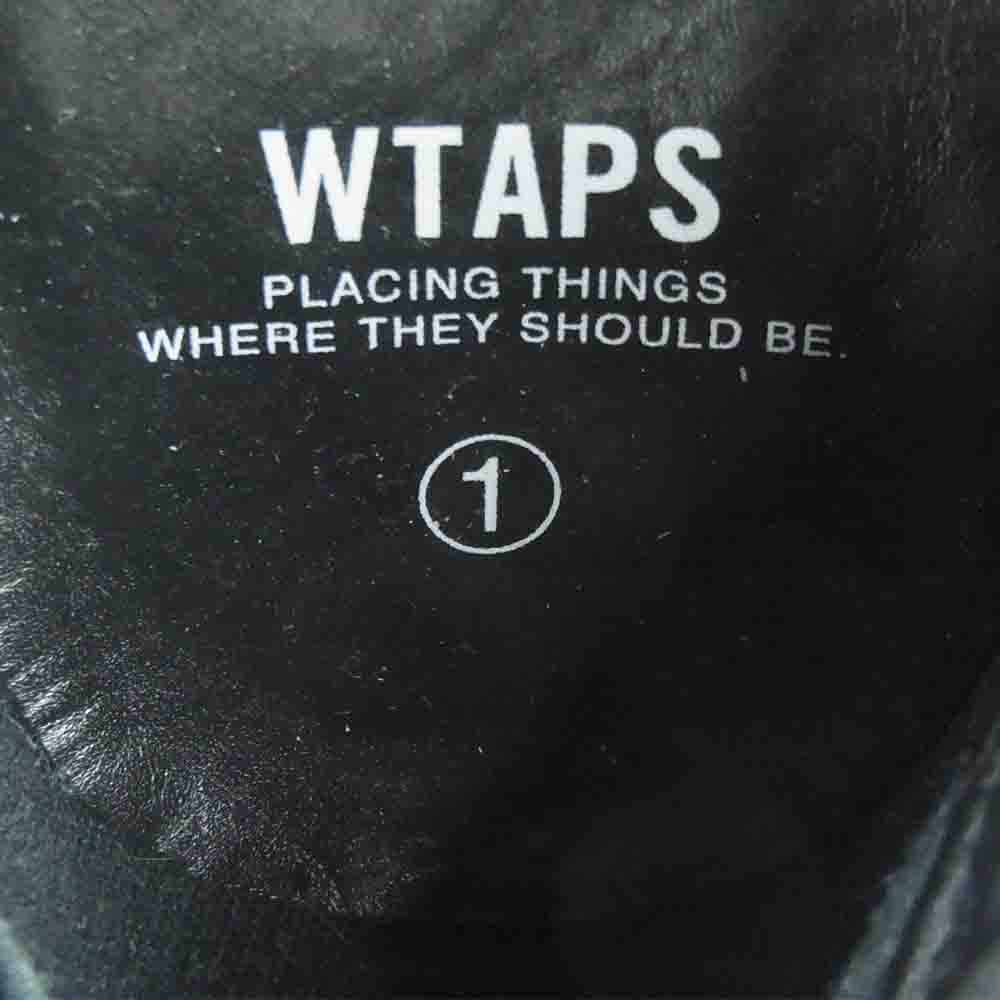 WTAPS ダブルタップス 151MSDT-FW03 SHOES COTTON VELVETEEN SLIP ON スリッポン シューズ ダークネイビー系 US8【中古】