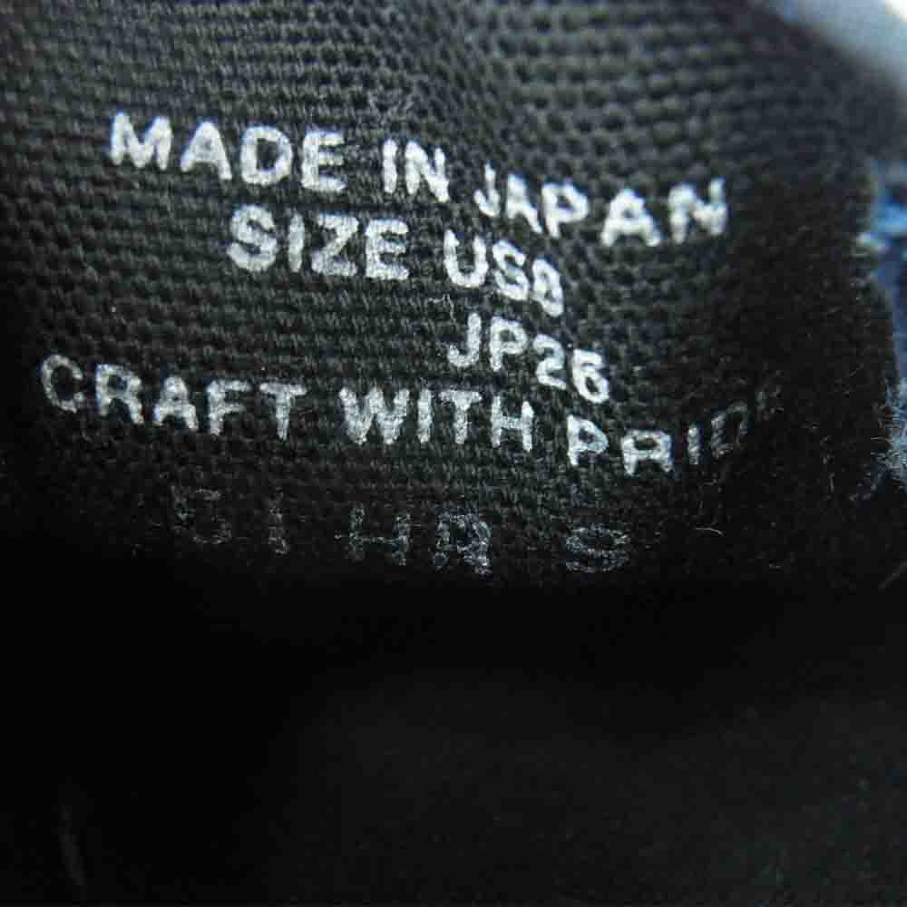 WTAPS ダブルタップス 151MSDT-FW03 SHOES COTTON VELVETEEN SLIP ON スリッポン シューズ ダークネイビー系 US8【中古】