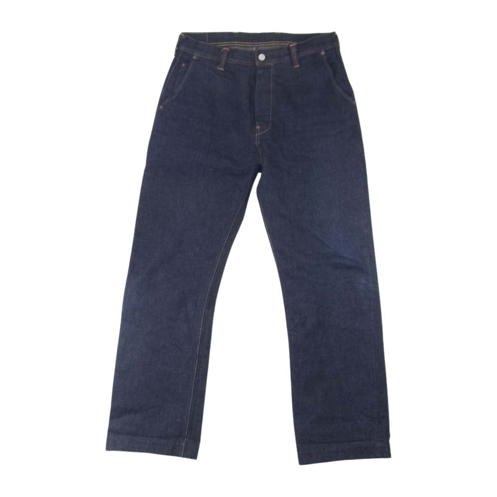 トロフィークロージング シンチバック デニムパンツ インディゴブルー系 32【中古】