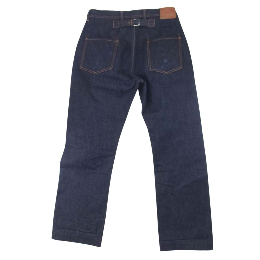 トロフィークロージング シンチバック デニムパンツ インディゴブルー系 32【中古】