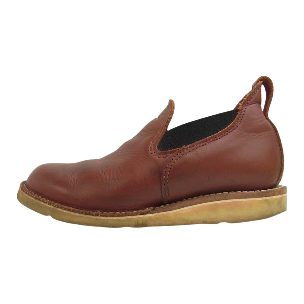 WESCO ウエスコ CUSTOM ROMEO サイドゴア ローカット ロメオ ブーツ ブラウン系 9 D【中古】