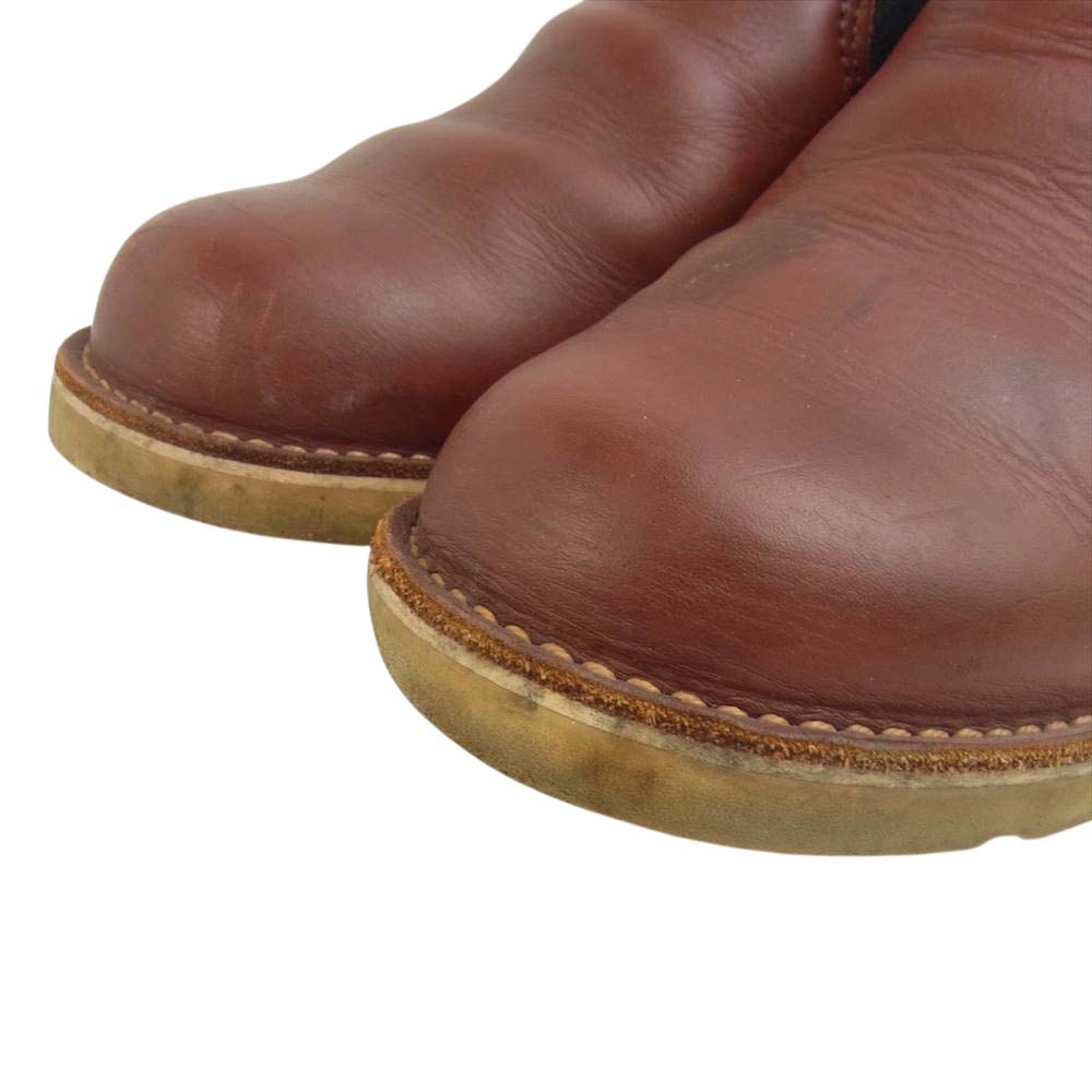 WESCO ウエスコ CUSTOM ROMEO サイドゴア ローカット ロメオ ブーツ ブラウン系 9 D【中古】