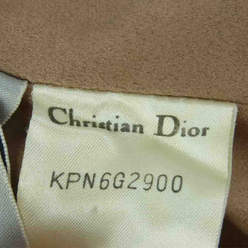 Christian Dior クリスチャンディオール KPN6G2900 フレア スカート ポリエステル キュプラ ベージュ系【中古】