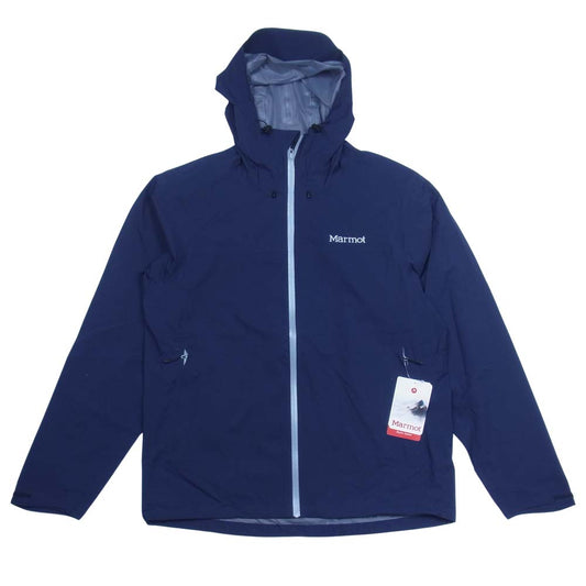 マーモット TOMOJK00 Storm Jacket ライト シェル マウンテンパーカー ストーム ジャケット ネイビー系 M【新古品】【未使用】【中古】