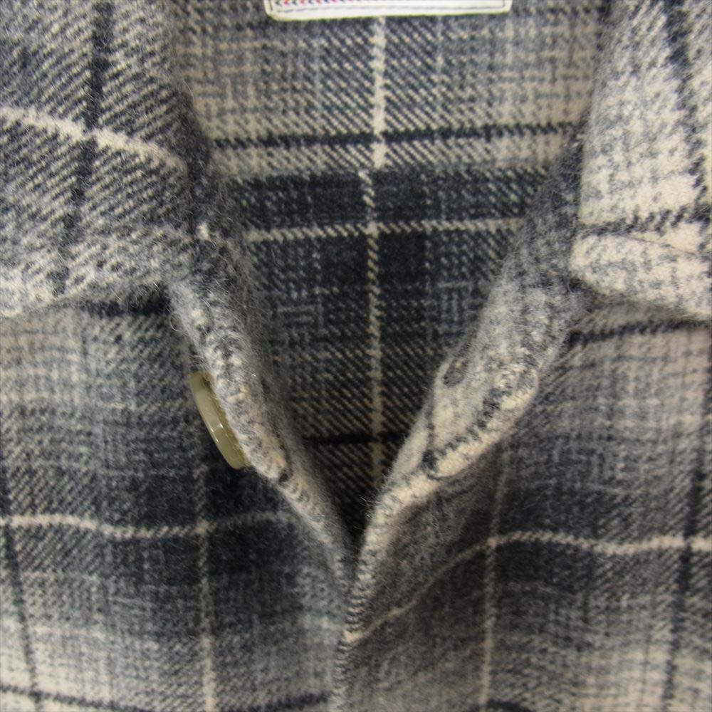 The REAL McCOY'S ザリアルマッコイズ ウール オンブレチェック カバーオール ジャケット グレー系 M【中古】