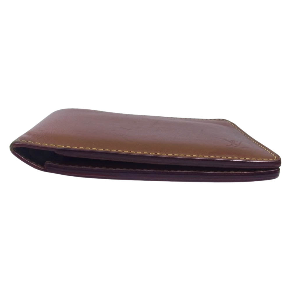 LOUIS VUITTON ルイ・ヴィトン M85096 ノマド ポルトフォイユ ミュルティプル 財布 ブラウン系【中古】