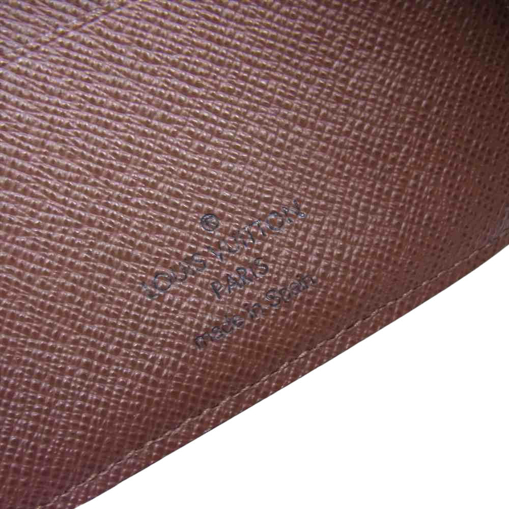 LOUIS VUITTON ルイ・ヴィトン M61675 モノグラム ポルトフォイユ マルコ 2つ折り 財布 ブラウン系【中古】