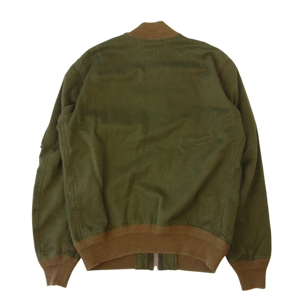 RRL ダブルアールエル 一つ星 黒タグ ヘリンボーン タンカース ジャケット カーキ系 S/P【中古】