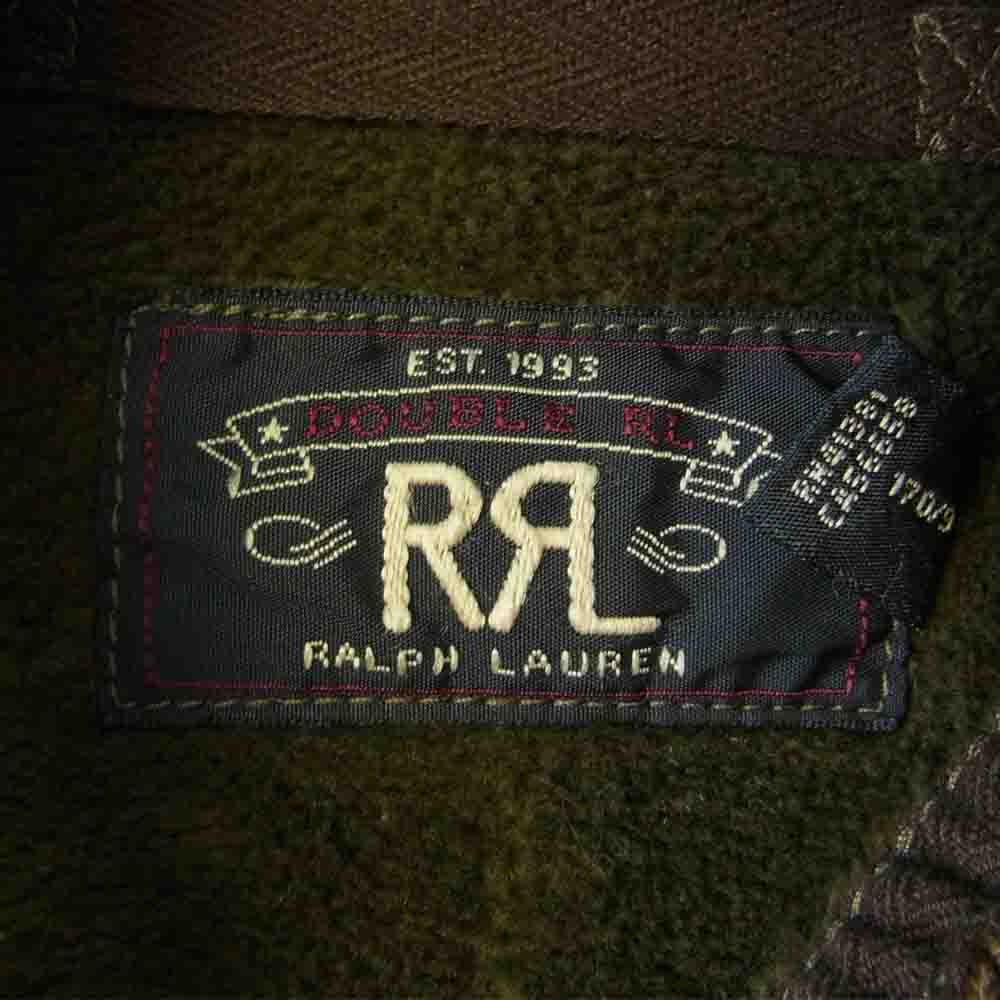RRL ダブルアールエル 一つ星 黒タグ ヘリンボーン タンカース ジャケット カーキ系 S/P【中古】