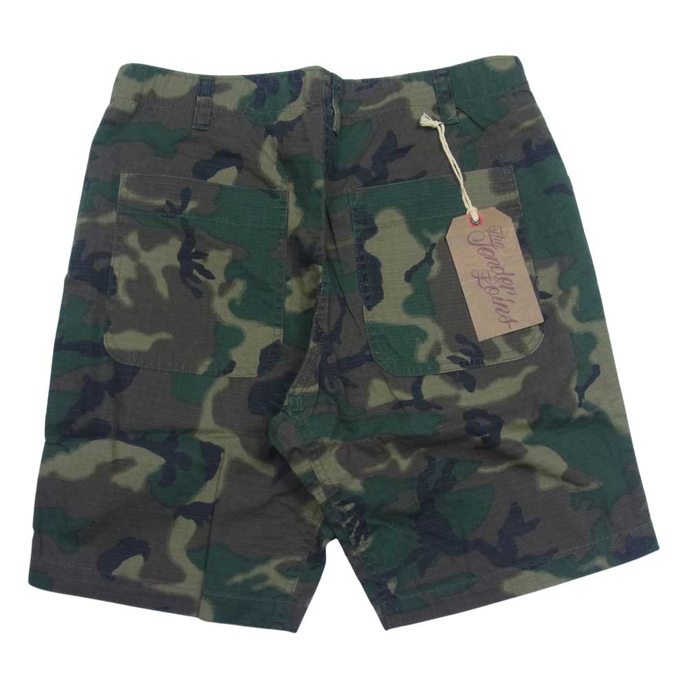 TENDERLOIN テンダーロイン RIP STOP SHORTS リップストップ ショーツ CAMO S【新古品】【未使用】【中古】