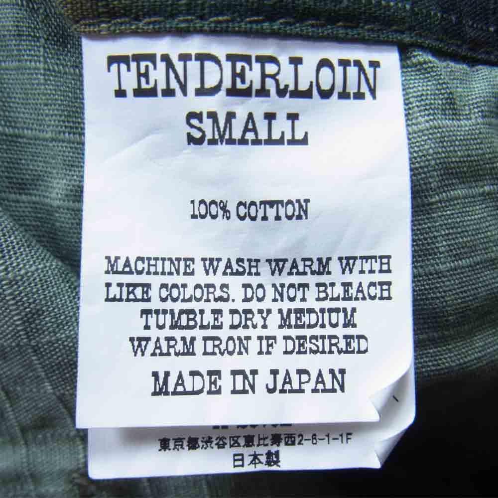 TENDERLOIN テンダーロイン RIP STOP SHORTS リップストップ ショーツ CAMO S【新古品】【未使用】【中古】