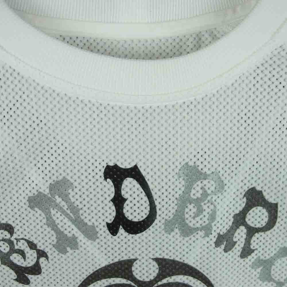 TENDERLOIN テンダーロイン MIX MESH JERSEY BS メッシュ L/S 長袖 Tシャツ ボルネオスカル ホワイト系 M【新古品】【未使用】【中古】
