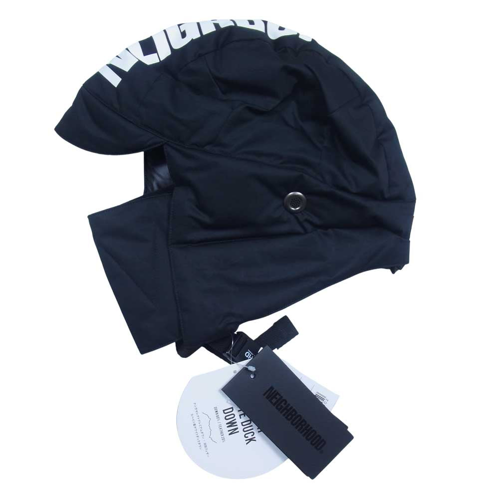 NEIGHBORHOOD ネイバーフッド NNGJC2167-14-F × NANGA ナンガ DOWN CAP ダウン キャップ ブラック系 F【新古品】【未使用】【中古】
