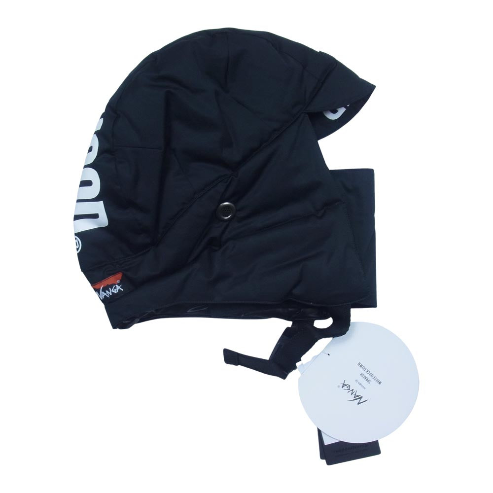 NEIGHBORHOOD ネイバーフッド NNGJC2167-14-F × NANGA ナンガ DOWN CAP ダウン キャップ ブラック系 F【新古品】【未使用】【中古】