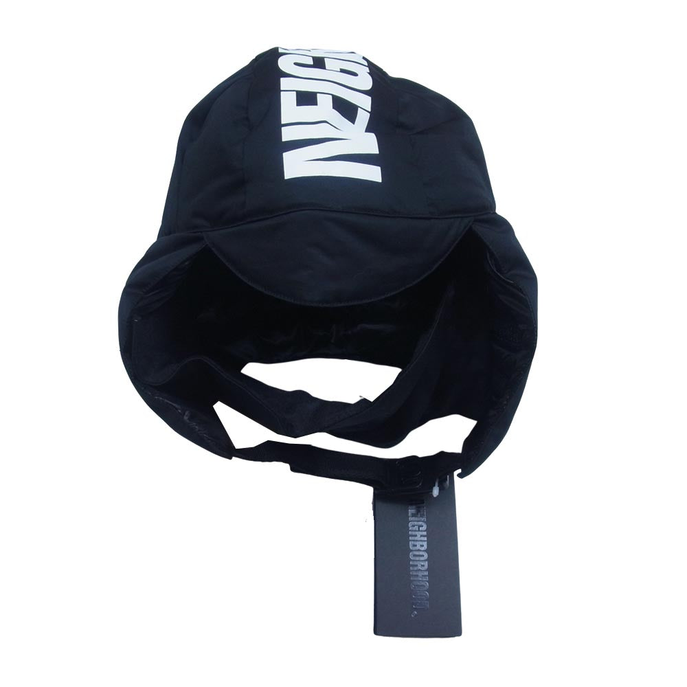 NEIGHBORHOOD ネイバーフッド NNGJC2167-14-F × NANGA ナンガ DOWN CAP ダウン キャップ ブラック系 F【新古品】【未使用】【中古】